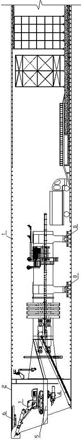 Tunnel construction method with shield methodand new Austrian tunneling method being combined