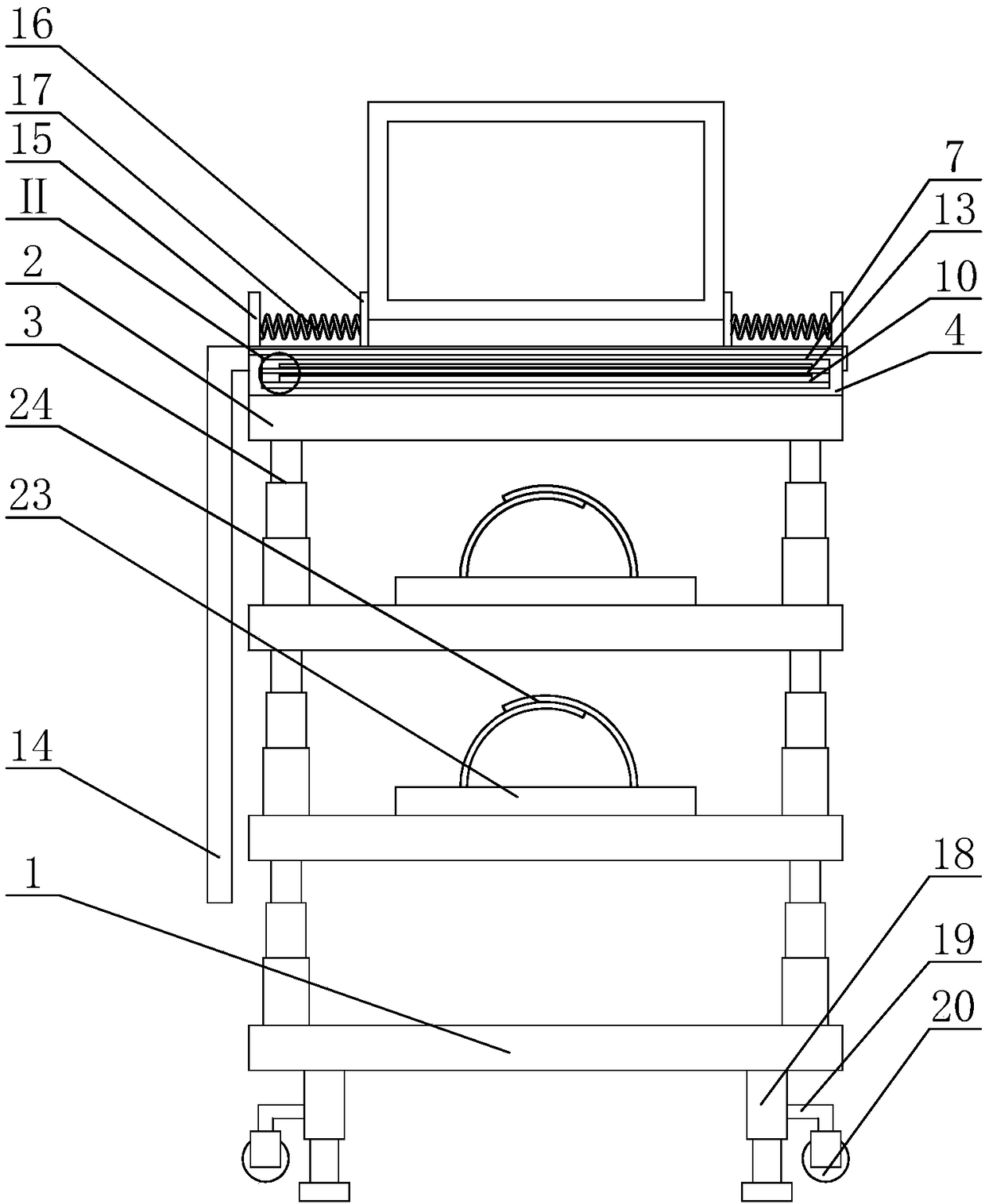 Demonstrating teaching aid system for educational technology