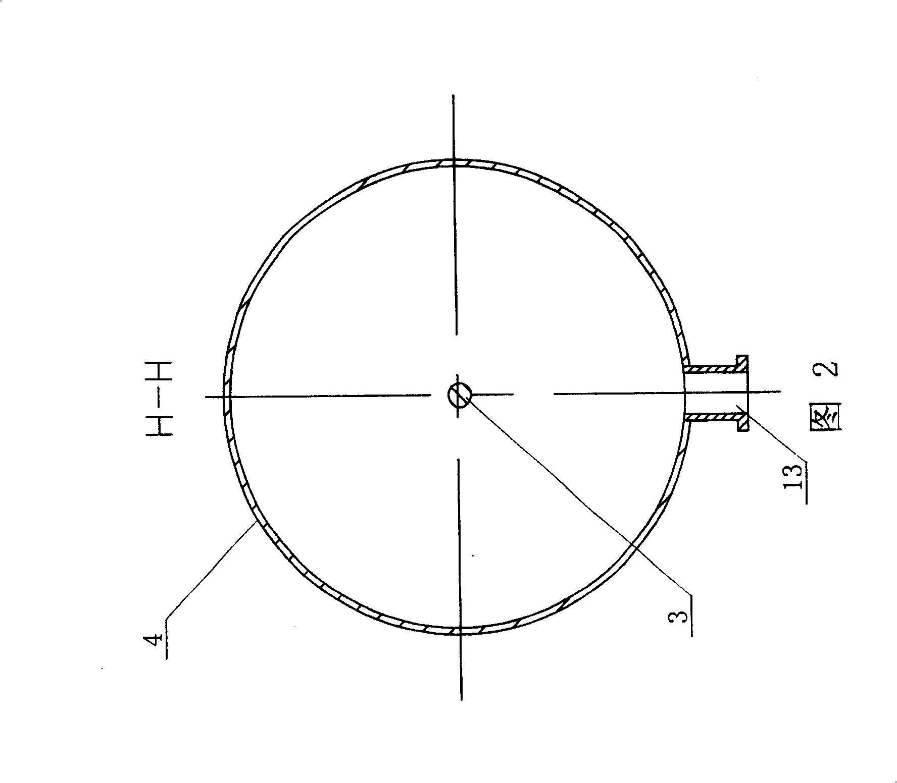 Online pollution repellent, heat exchanger equipment and method for tube cluster of cold and heat sources from sewage and surface water