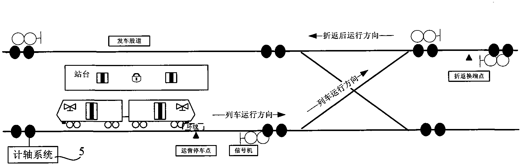 Intermittent train control system