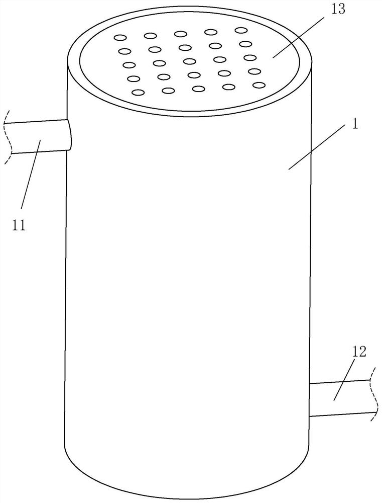 A pressure energy dissipation well for connecting sewage pipe network under a dam and its construction technology