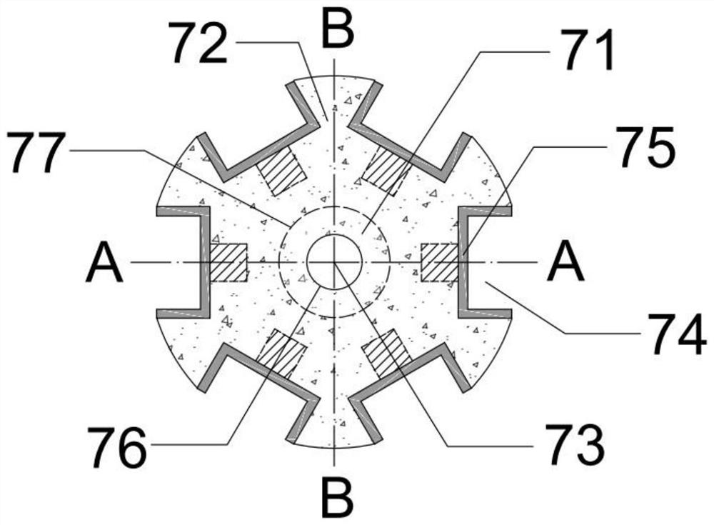 Soil nail, side slope reinforcing structure and construction method thereof