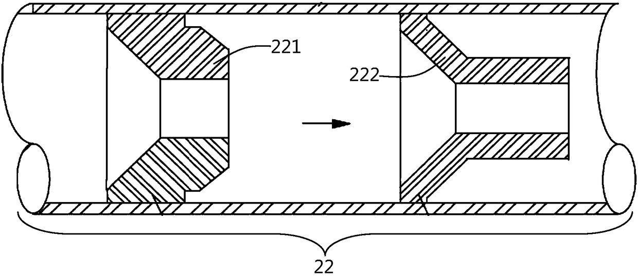 Continuous water supply device, water drinking system and industrial Hu sheep breeding equipment