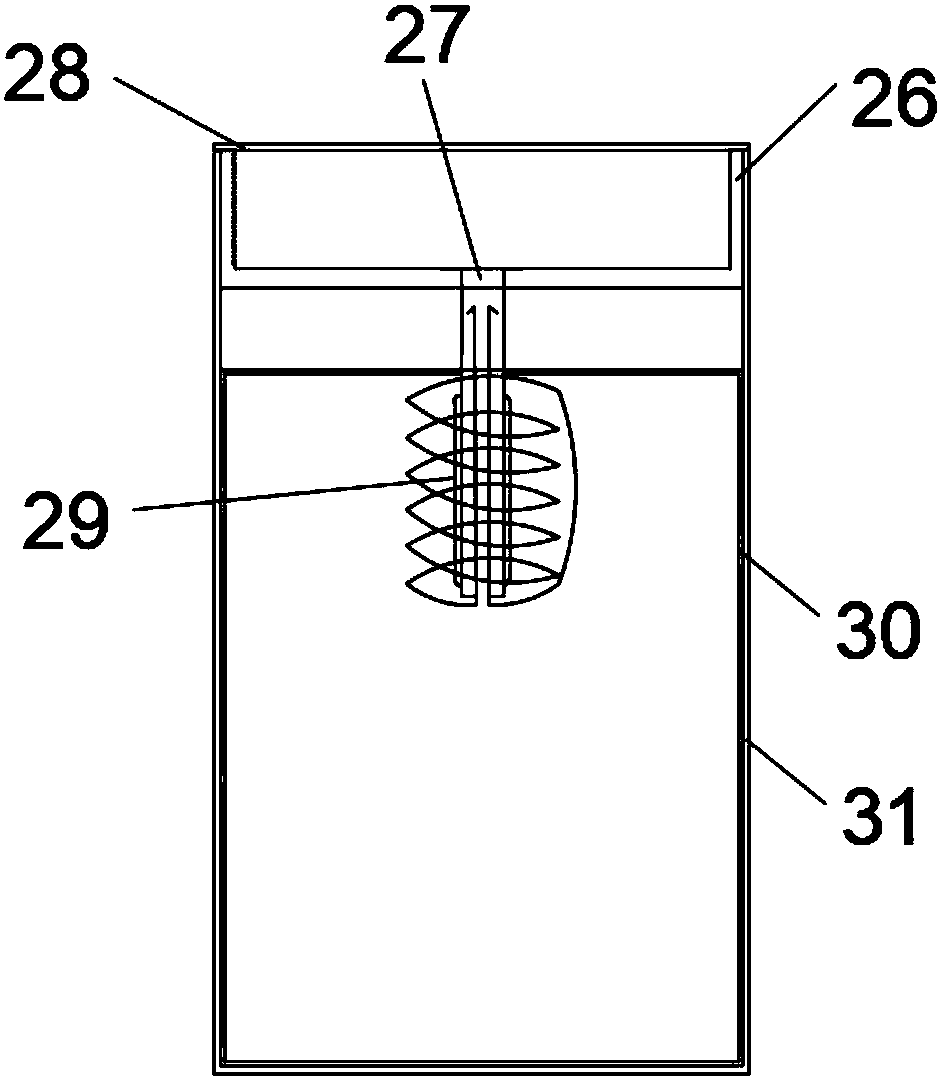 Blasting device capable of achieving cyclic utilization of dust and using method of blasting device