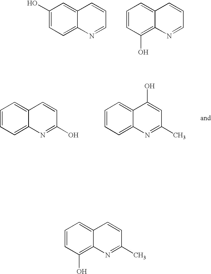 Quinolinols as fluxing and accelerating agents for underfill compositions