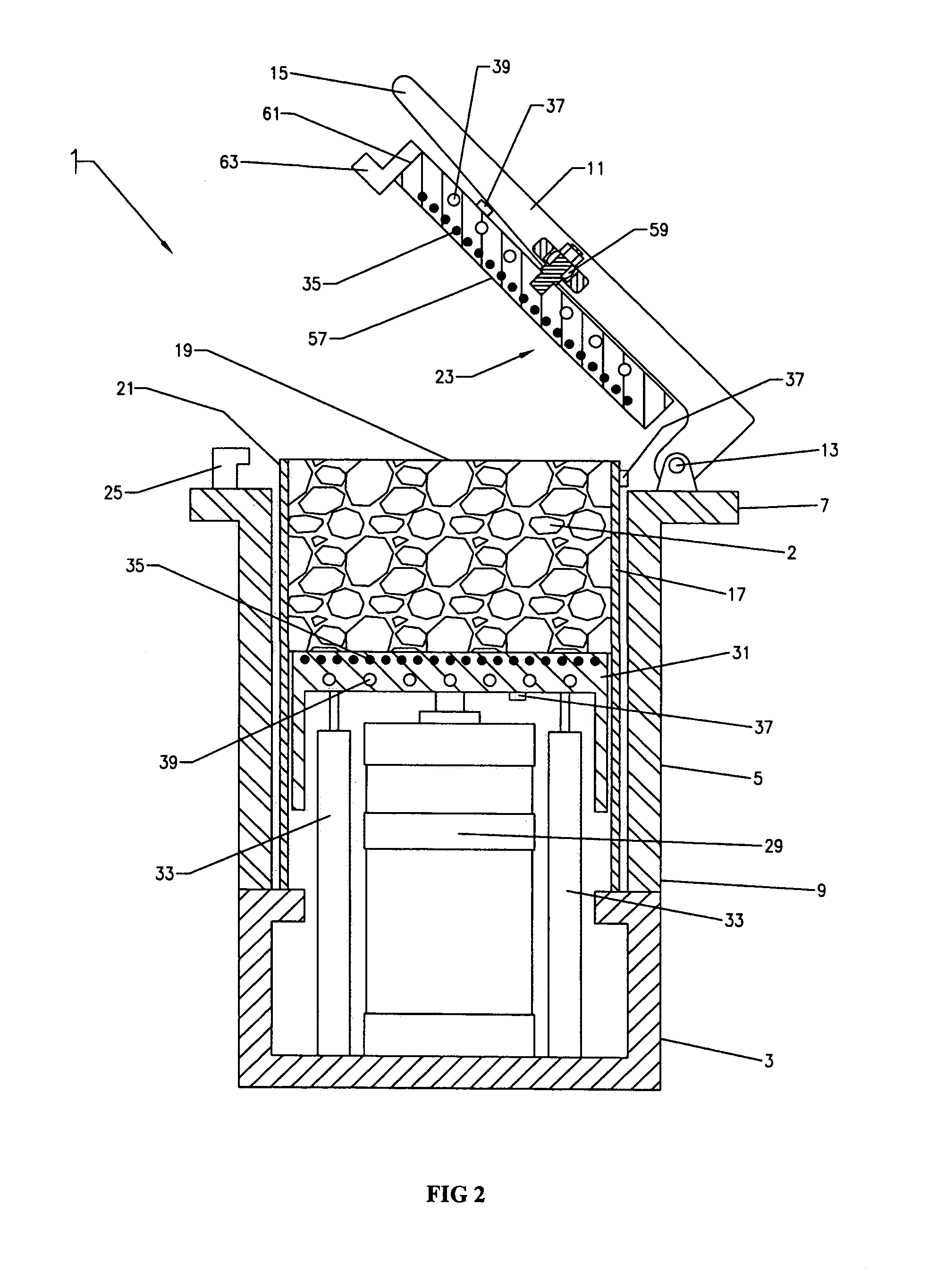 Plastics waste processor