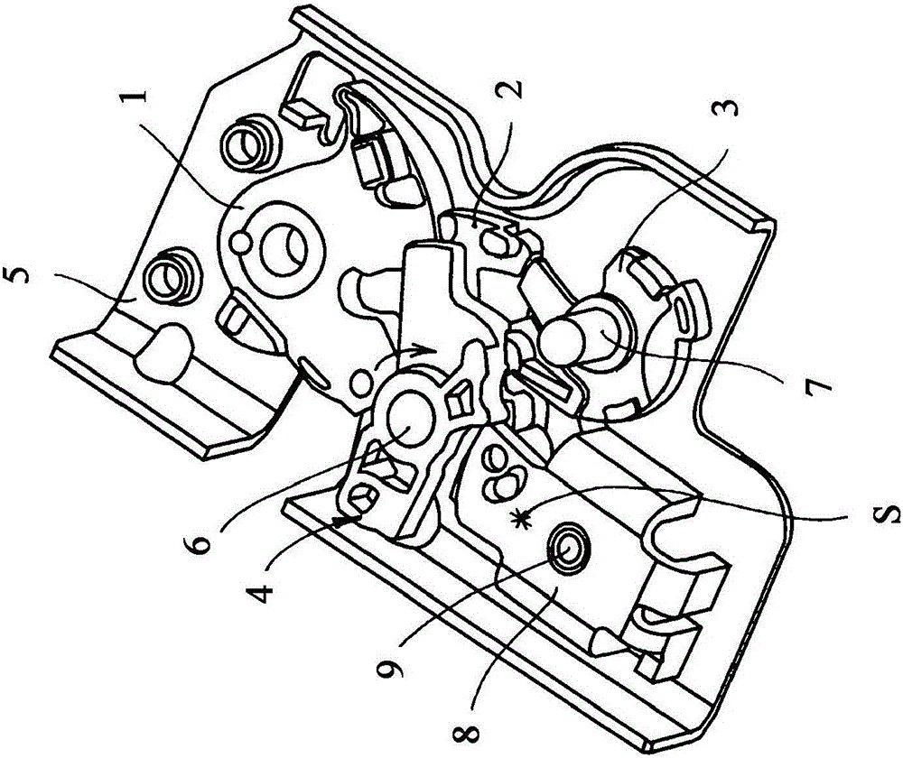 Motor vehicle door lock