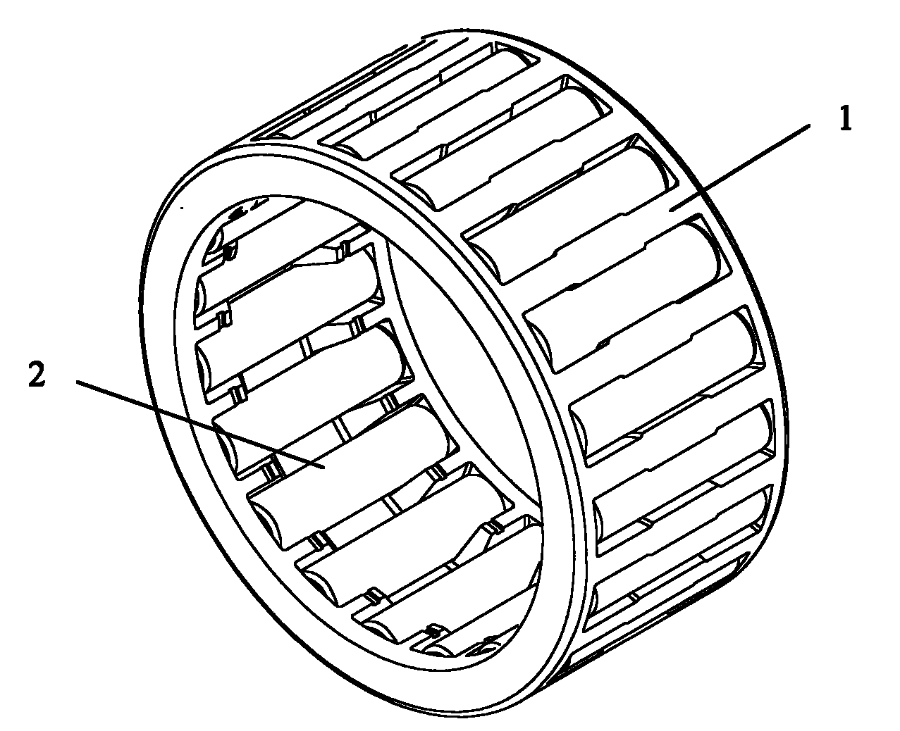 Method for manufacturing needle bearing