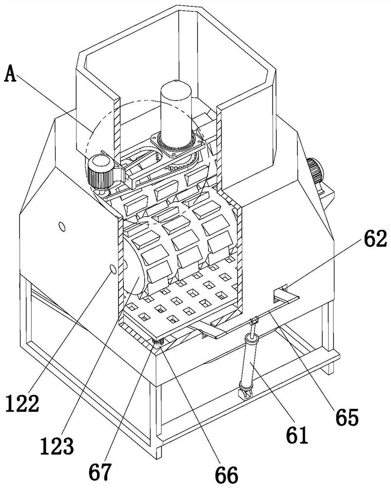 A kind of fig fruit powder production device