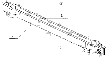 A fixing clamp for a refrigerator compressor