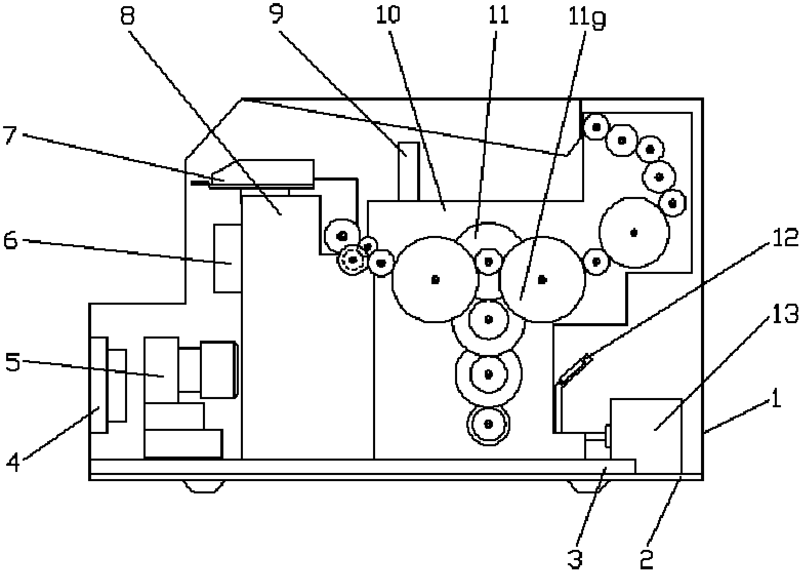 Industrial ray detection negative film digital device