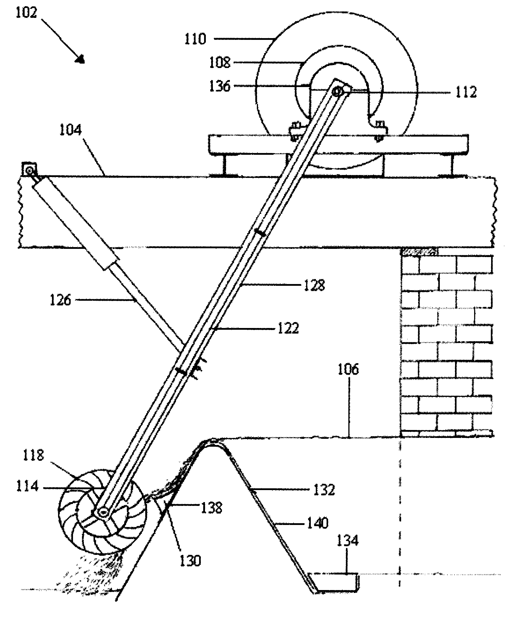 Spillway hydroelectric turbine