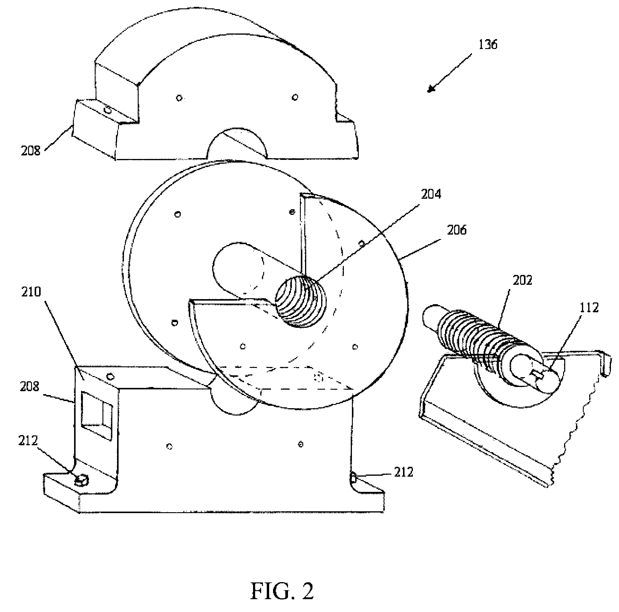 Spillway hydroelectric turbine