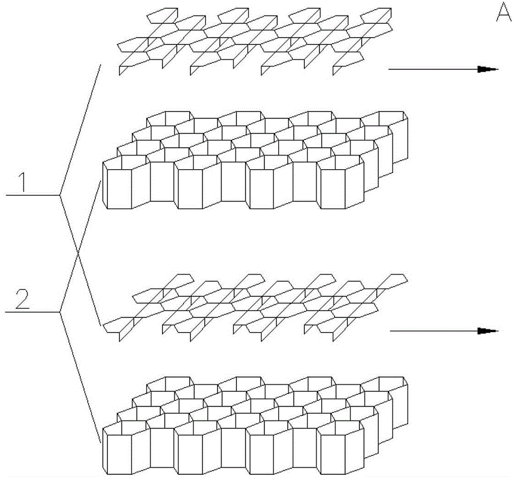 Preparation method of function module for absorbing fog drops and VOC (Volatile Organic Compounds) in waste gas