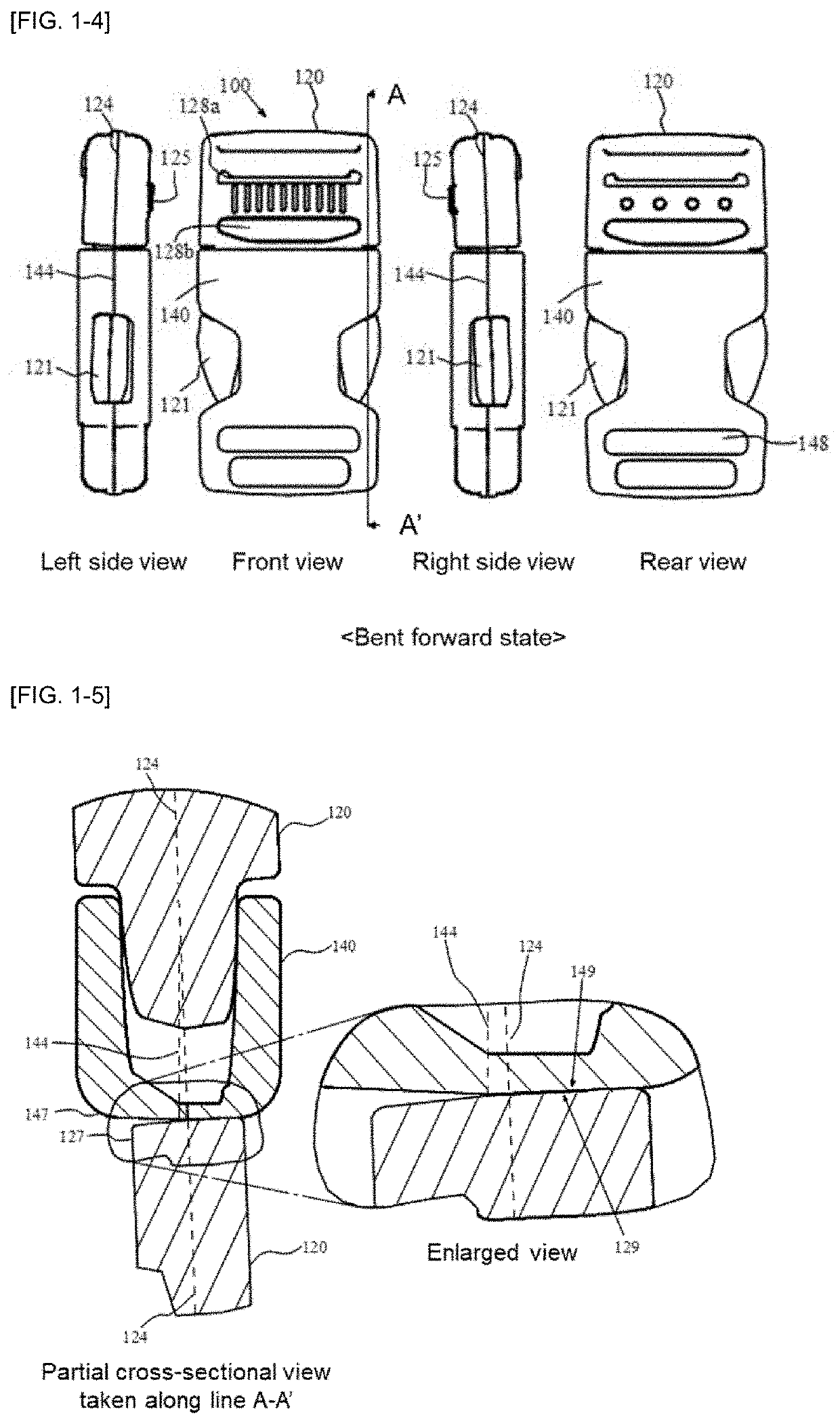 Side-release buckle