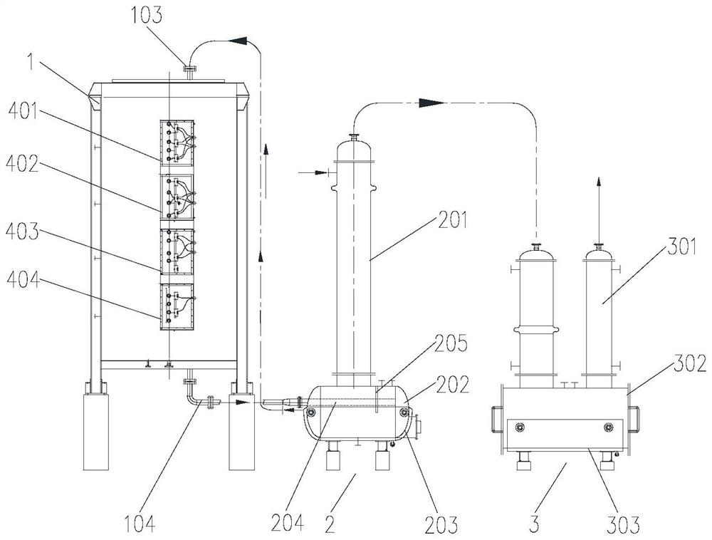 Novel anti-coking VDF cracking furnace system and using method thereof