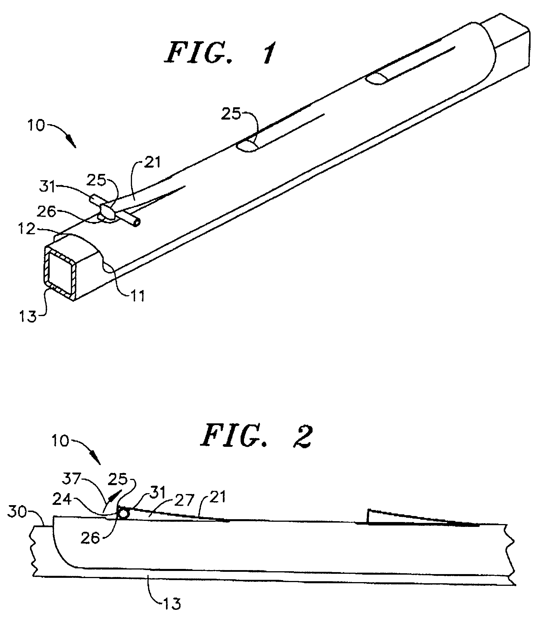 Medication fluid tube stabilization device