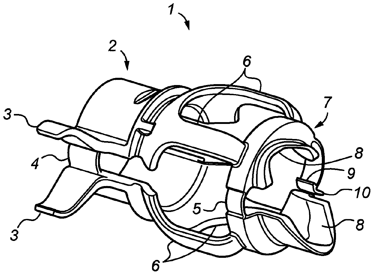 Surgical guide for positioning a resurfacing head implant