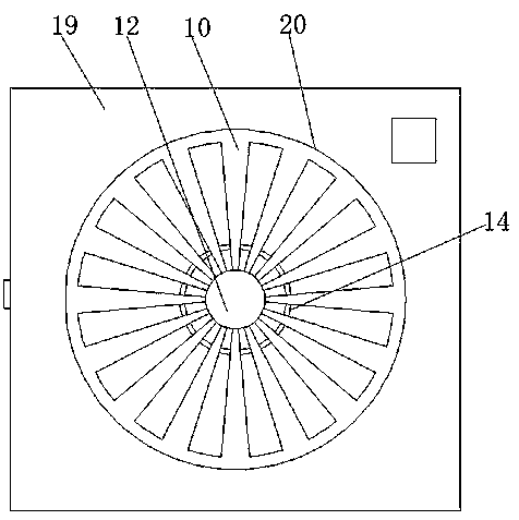 Multi-functional heater with good dustproof effect