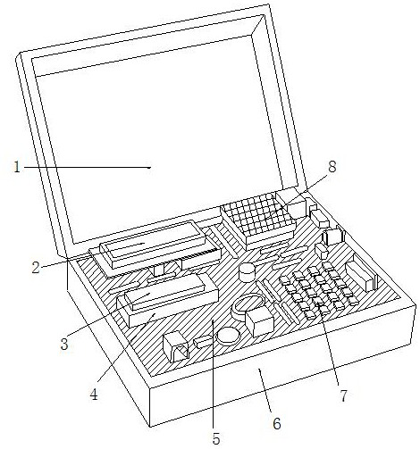 Novel digital electronic technology and comprehensive experiment box of single-chip microcomputer