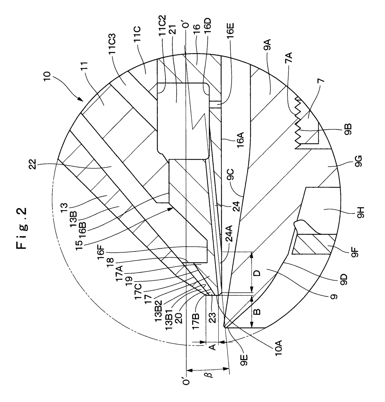 Rotary atomizing head type coating machine