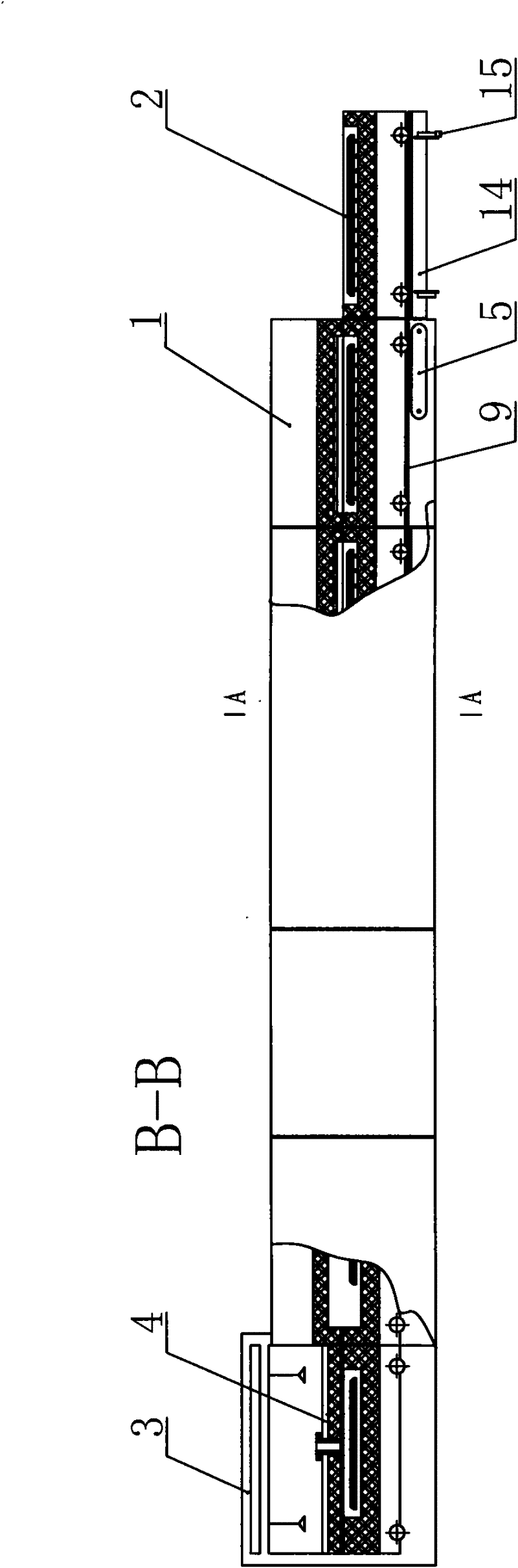 Continuous production equipment of vacuum glass