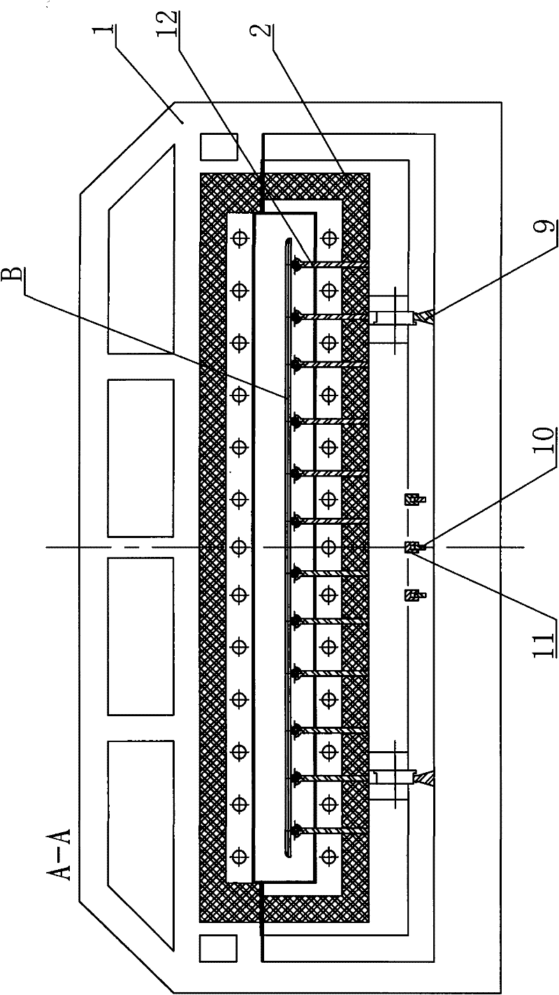 Continuous production equipment of vacuum glass