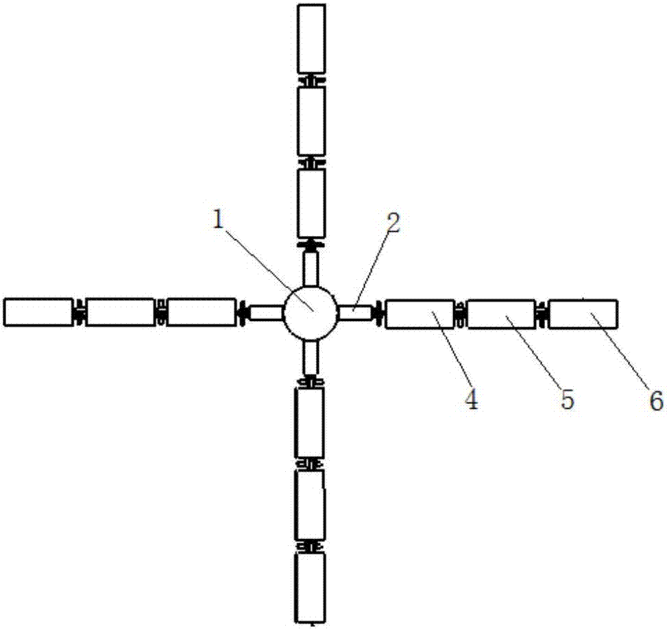 Under-actuated space capturing mechanism and method