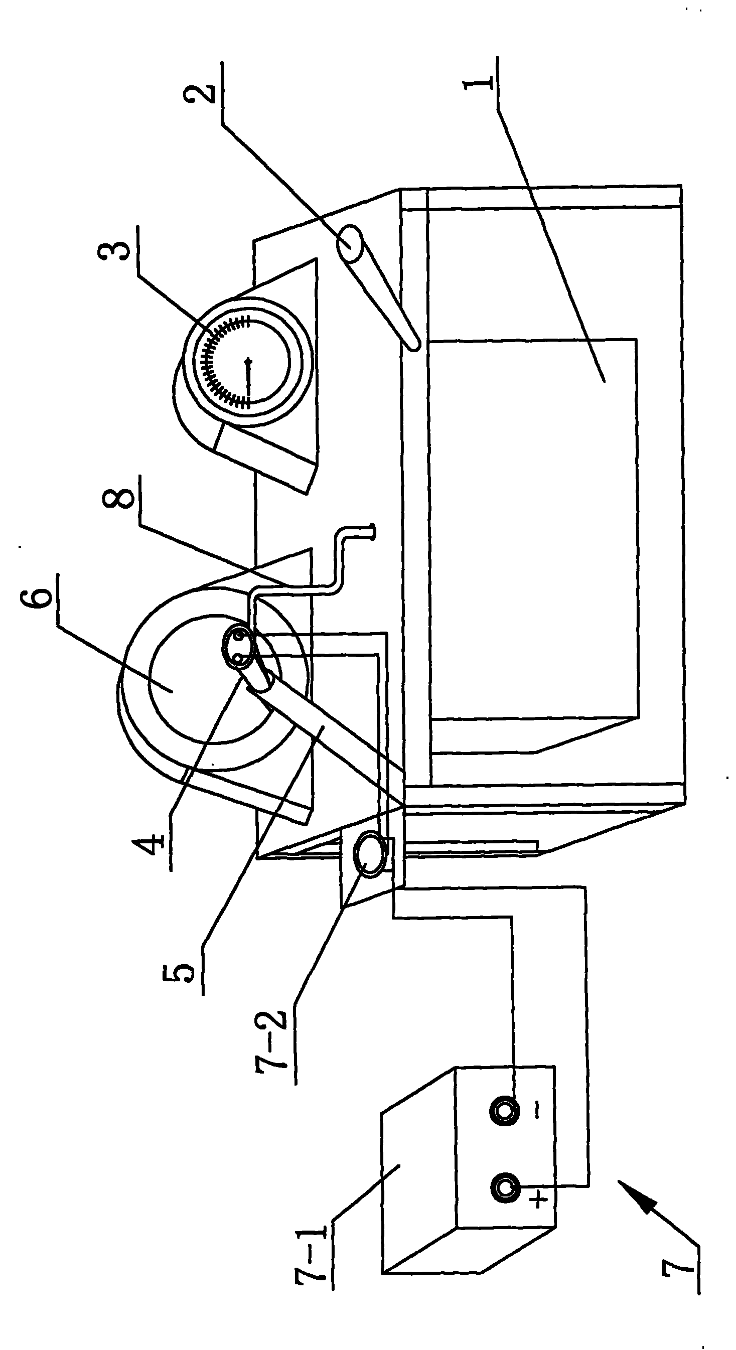 Simple electronic control fuel injector testboard