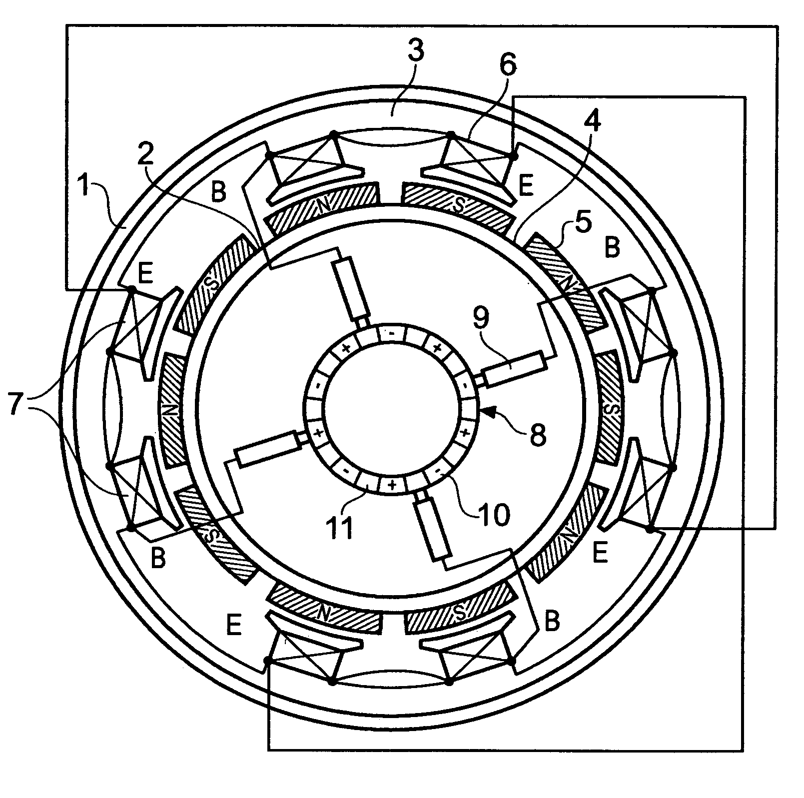 Pulsed-inertial electric motor