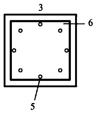 Sealing method and device suitable for large three-way loading permeameter