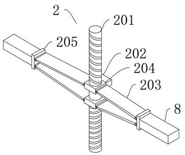 Convenient-to-adjust movable hand bracket for medical interventional nursing