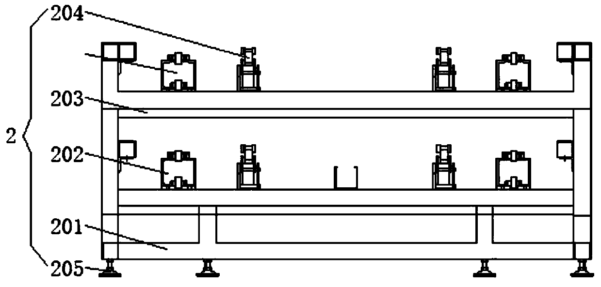 Wallboard production line