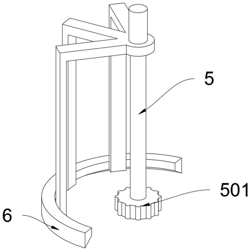 A dust recovery device based on corn starch workshop