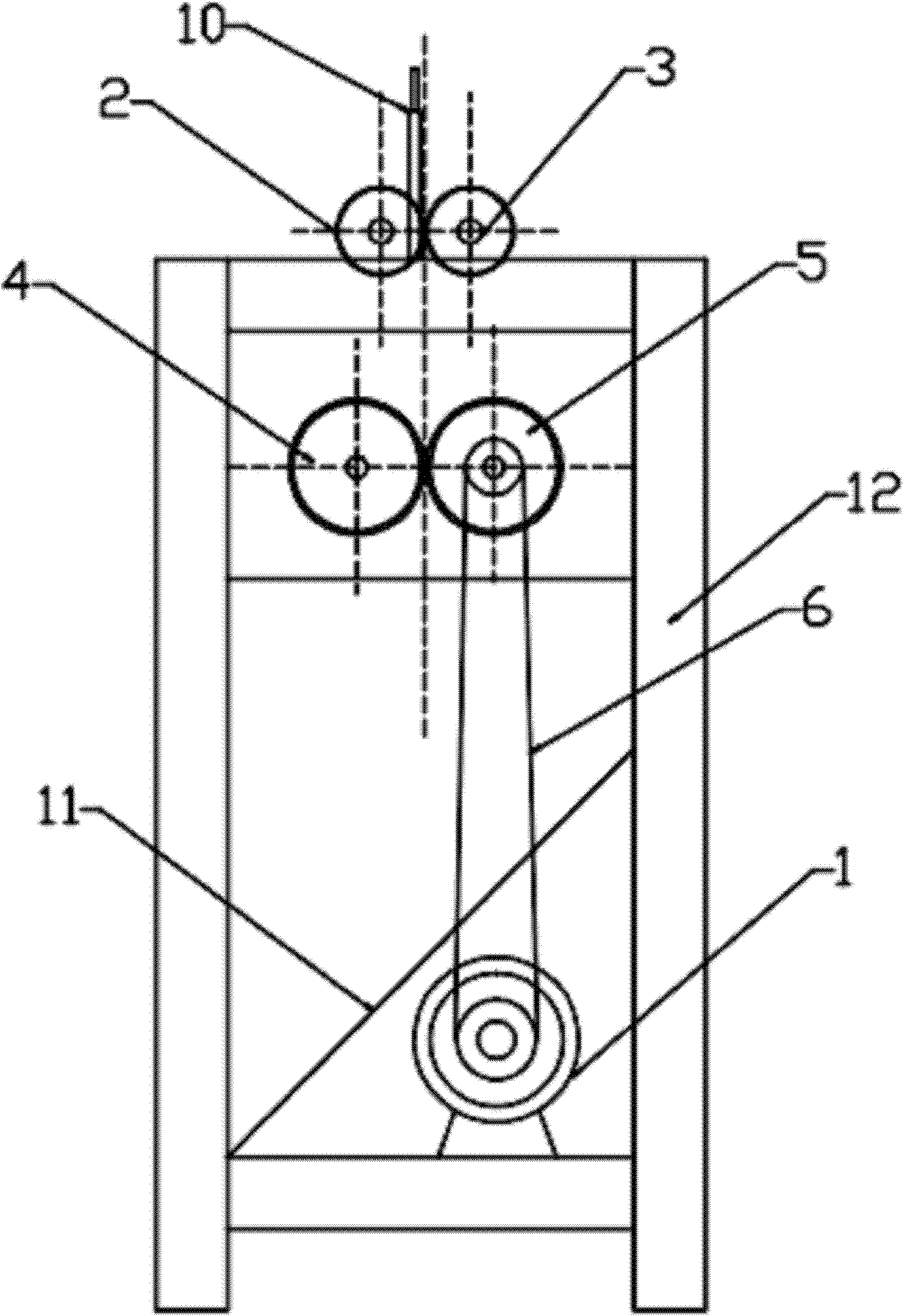 Wool top stretch breaking machine