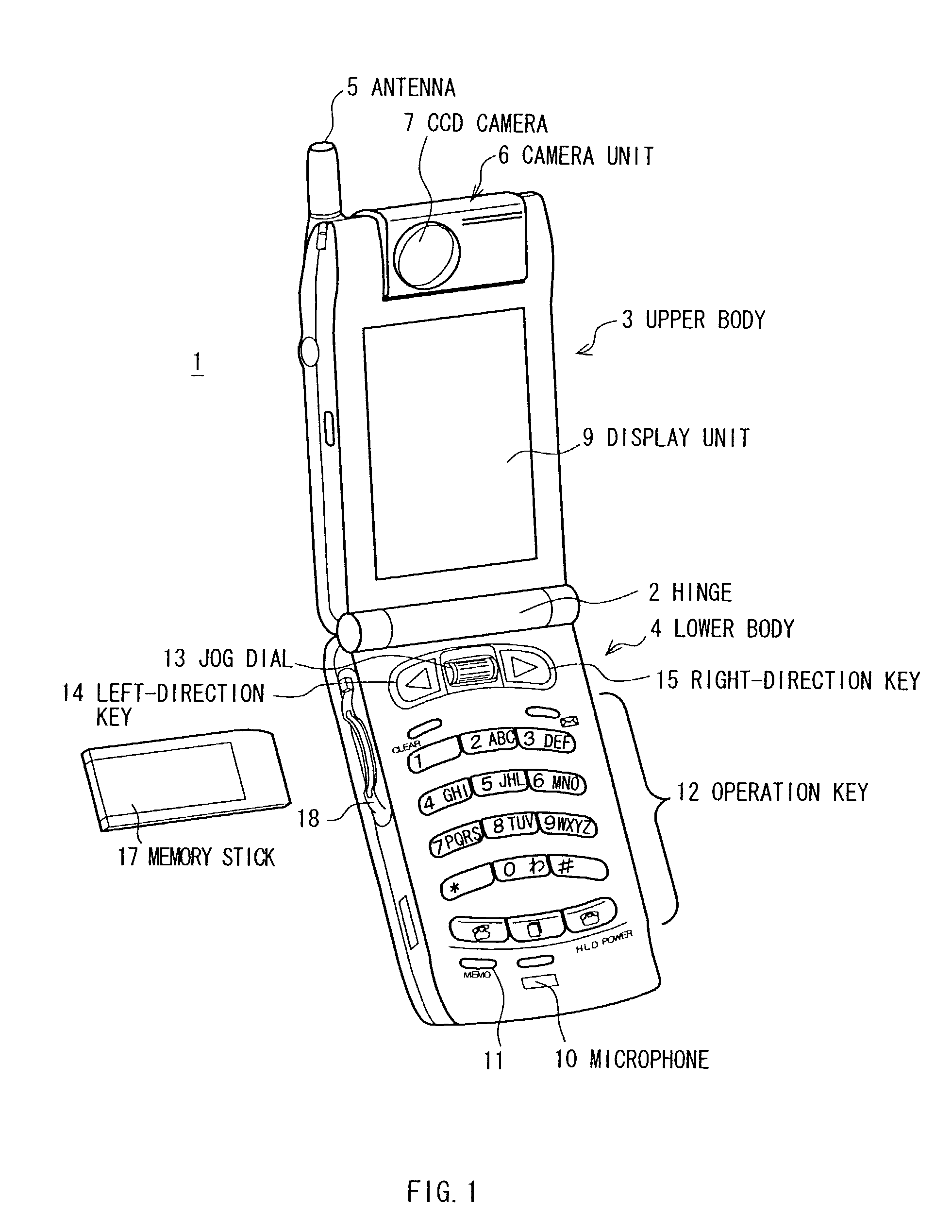 Information processing device, item display method, program storage medium