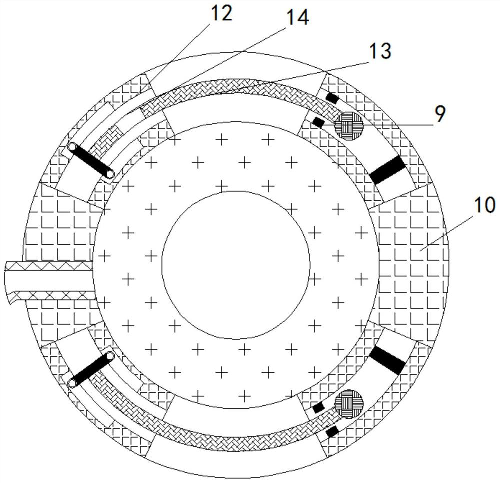 Self-sweat-absorbing wristband capable of regulating tightness and massaging hands