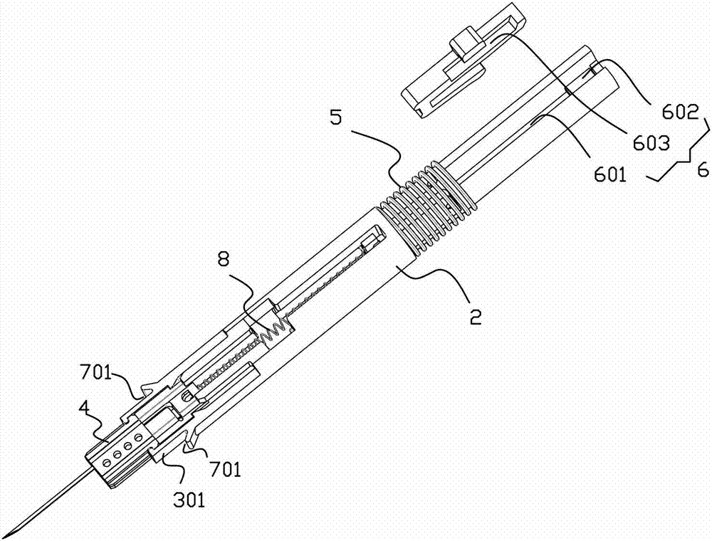 Quick implant used for implantable biosensor