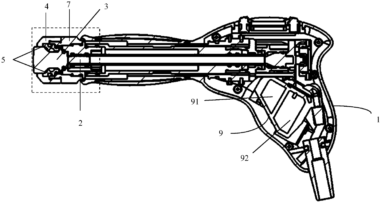 Baric ballistic shock wave therapeutic apparatus with shock head buffering structure