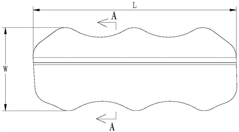 Positioning machining method for thin hook-face parts