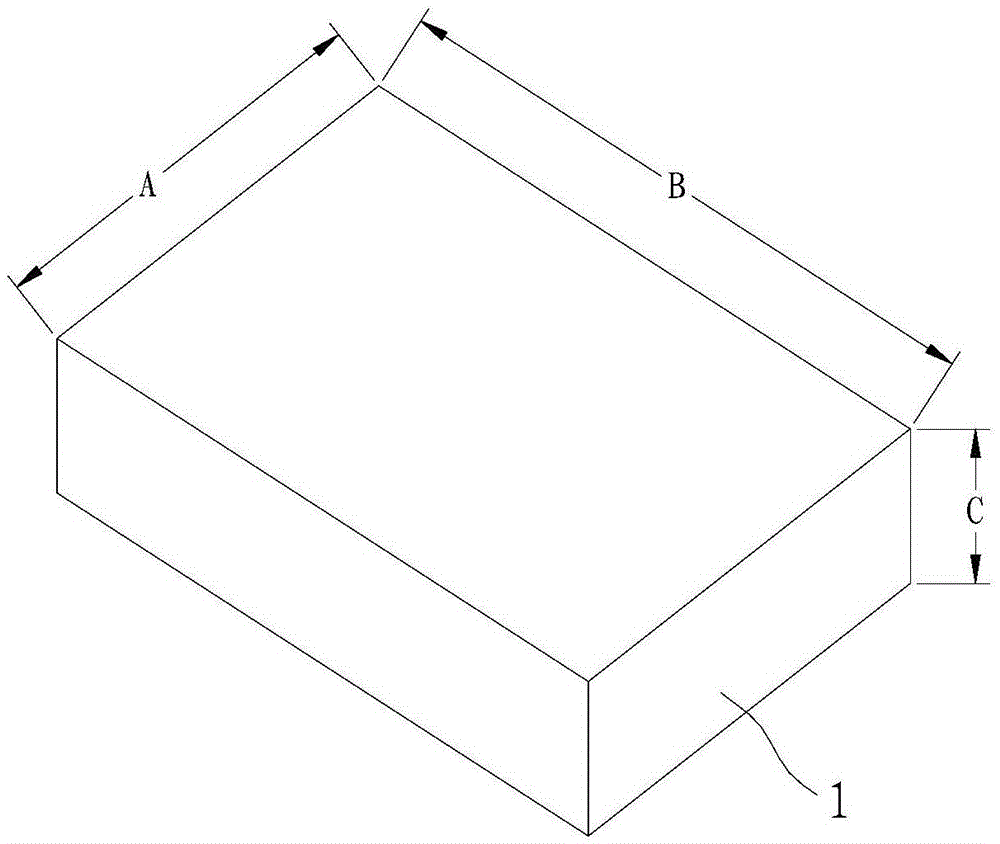 Positioning machining method for thin hook-face parts