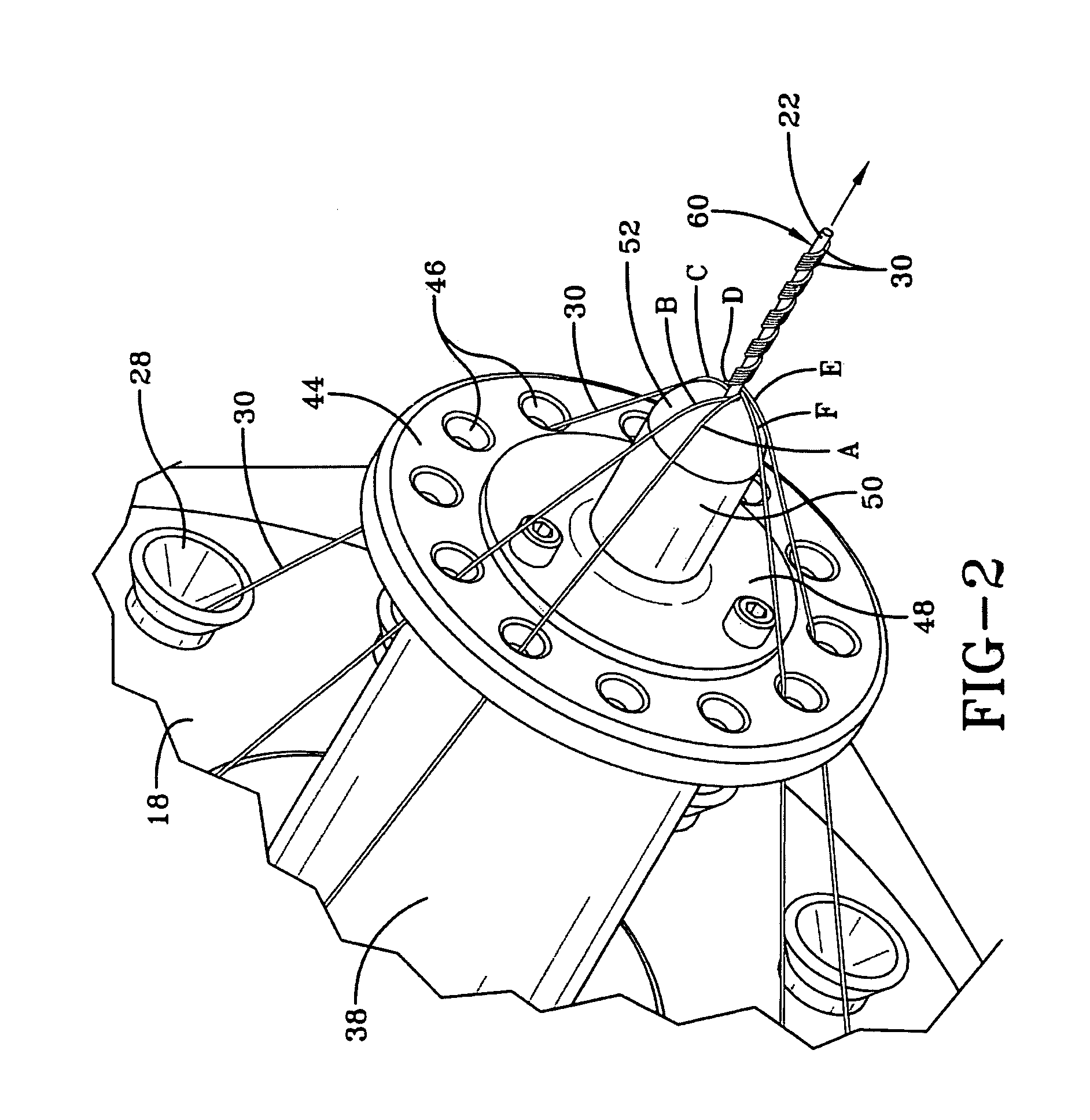 Mandrel for a tubular strander