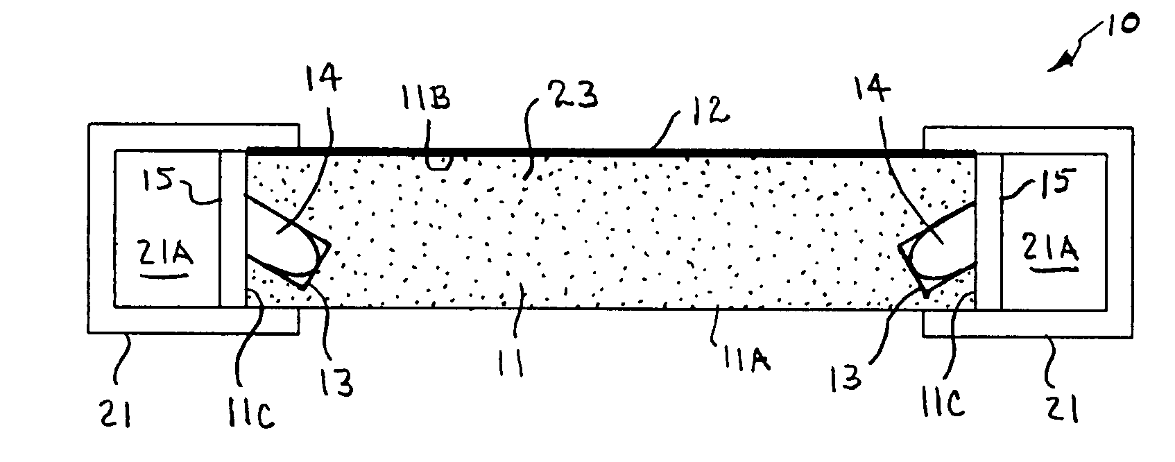 Light panel illuminated by light emitting diodes