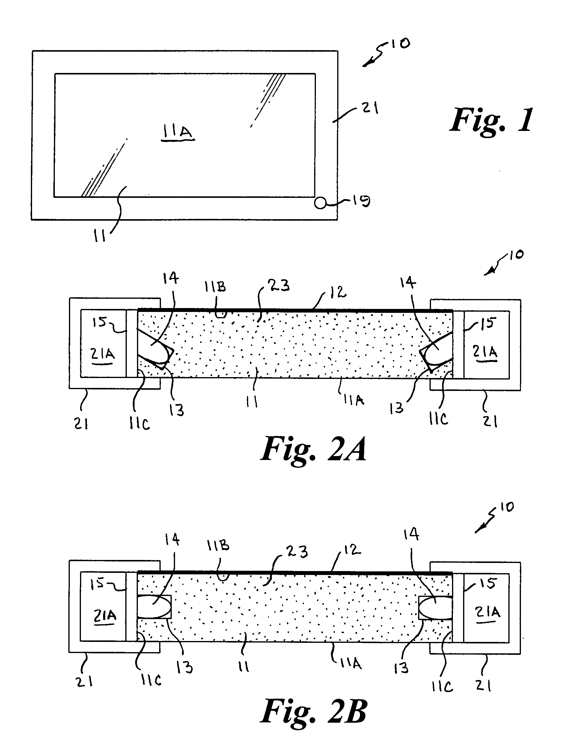 Light panel illuminated by light emitting diodes