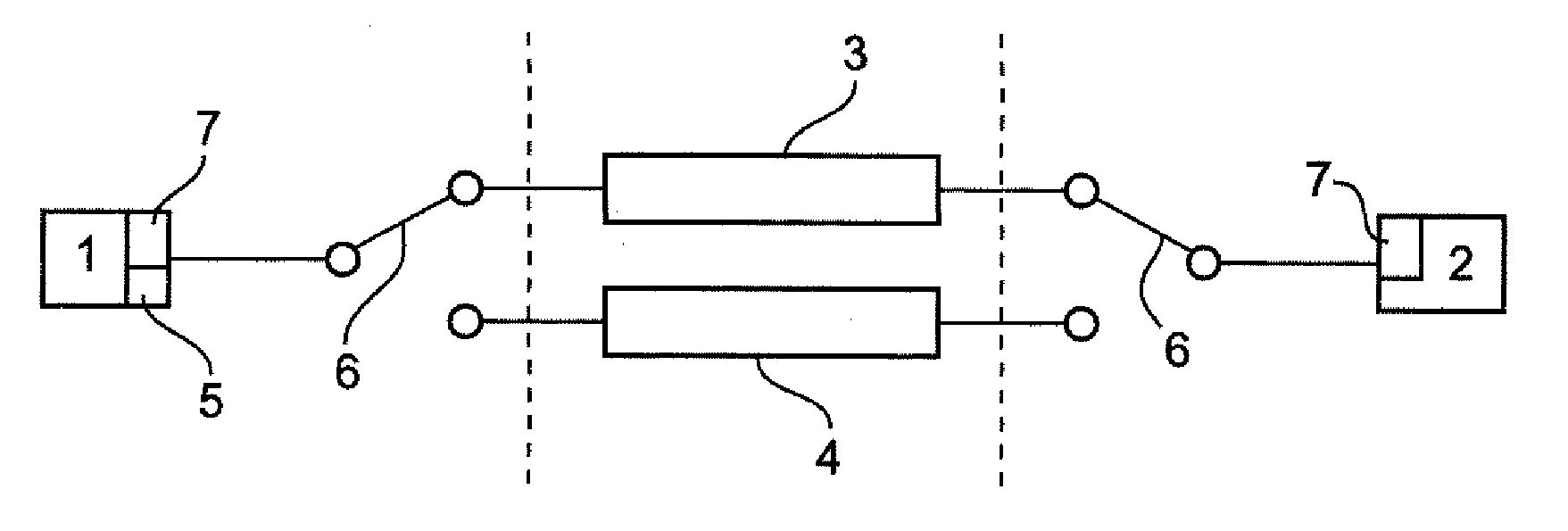 Optimized selection of transmission protocol respecting thresholds