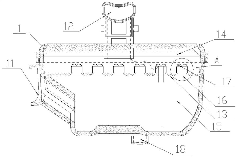 Suction muffler, compressor, refrigerator