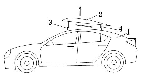 Energy-saving fender for motor vehicle