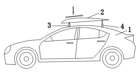 Energy-saving fender for motor vehicle