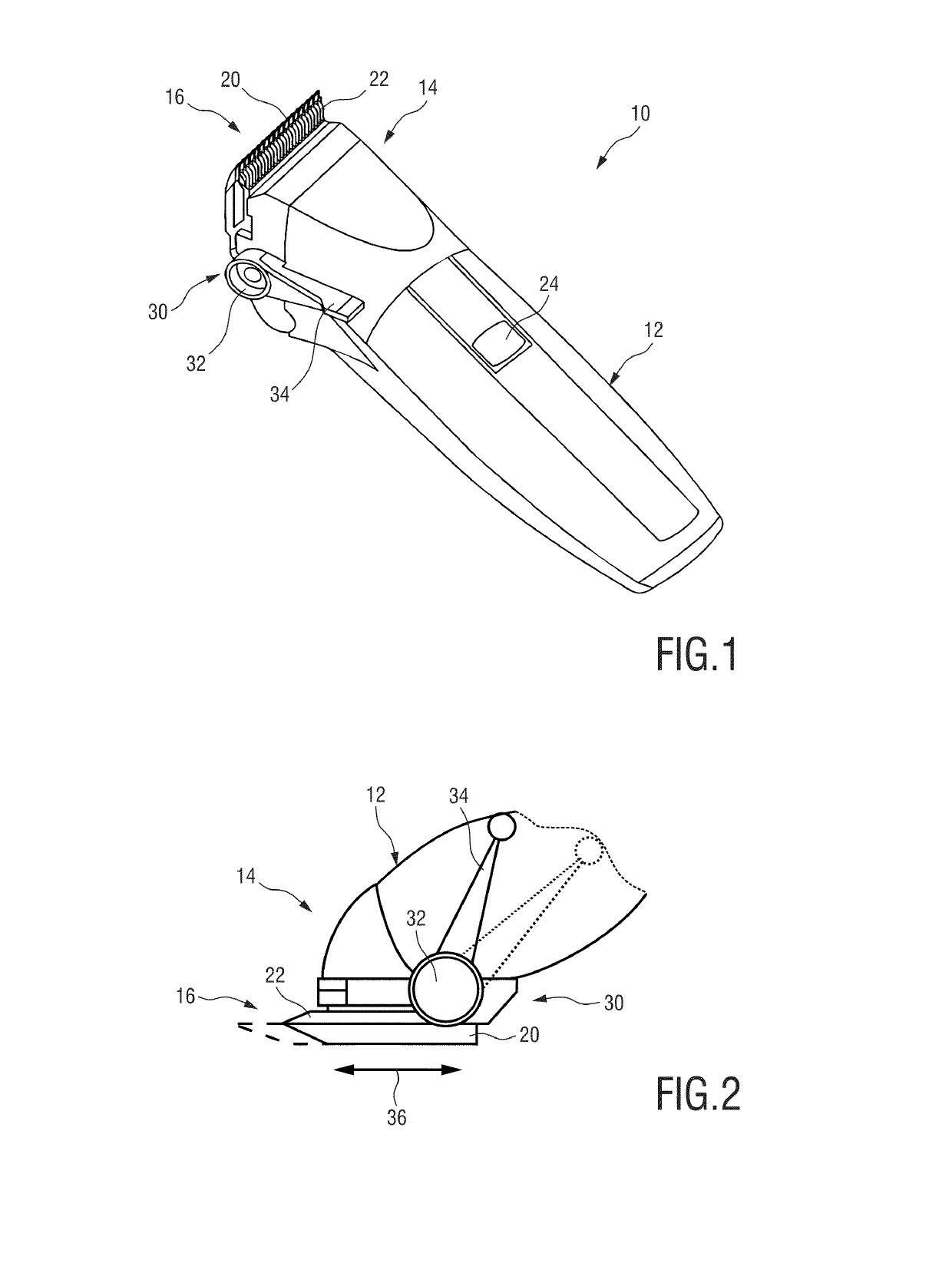 Blade set manufacturing method, blade set and hair cutting appliance