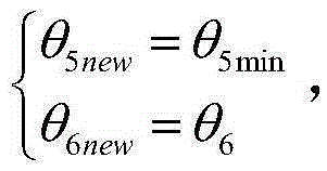 Robot path planning method for passing through wrist singular point